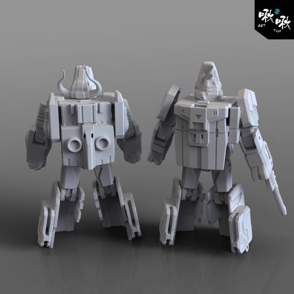 玩具聯合國 預購免訂金 QQT 啾啾工作室 QQT-02 犀牛 野牛 Predaking 衝雲霄 核心級 
