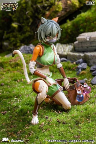 玩具聯合國 預購免訂金 LADoTOYS ERA-002 魔法大陸 冒險小隊 三花貓娘 托妮亞 採藥師 1/12 可動 