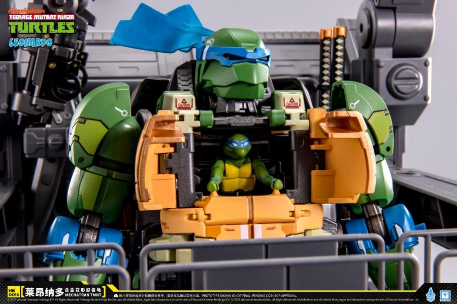 玩具聯合國★ 預購免訂金 響指動漫 合金 變形 忍者龜 Leonardo TMNT-01T 可動完成品 
