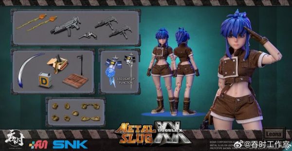 玩具聯合國★ 預購免訂金 吞時工作室 TS-012 1/12 合金彈頭 XX 雷歐娜 Leona SNK 
