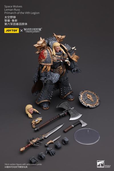 玩具聯合國★ 預購免訂金 joytoy 暗源 黎曼·魯斯 黎曼 努斯 第六軍團基因原體 戰錘 原體 狼團 
