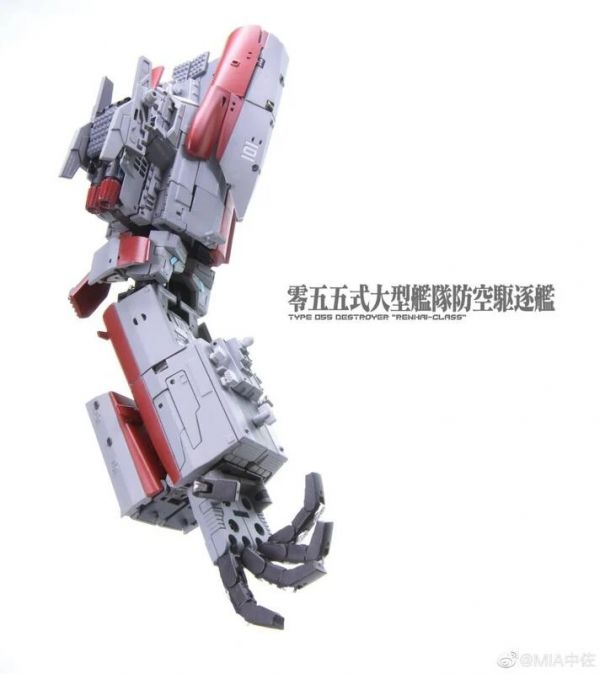 玩具聯合國★ 現貨 易玩天開 TOYSEASY JS-01 刑天 055 導彈驅逐艦 
