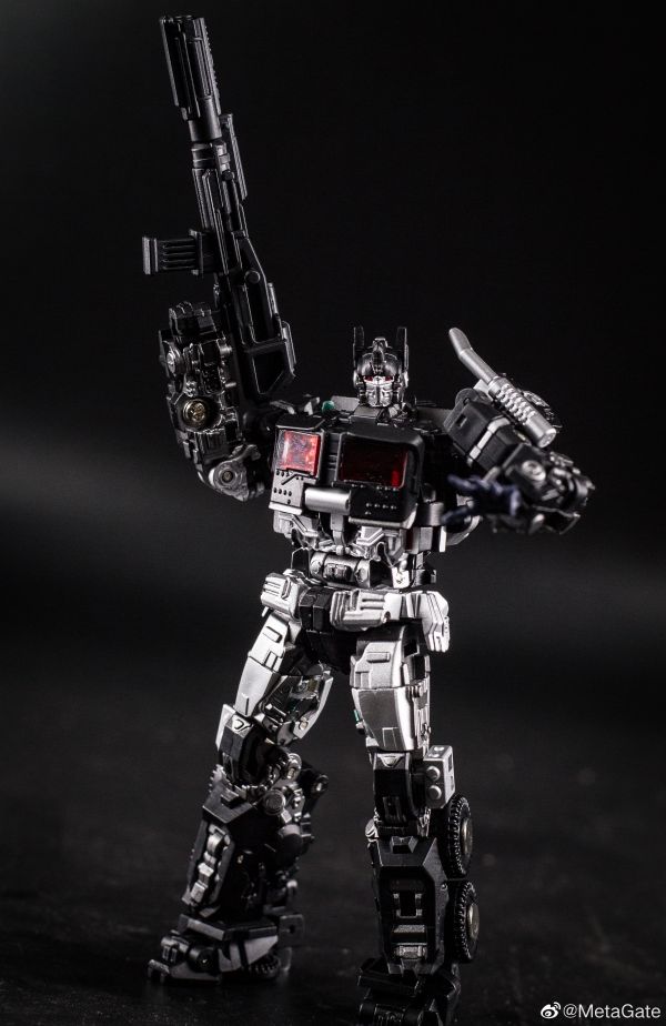 玩具聯合國★ 現貨 METAGATE 口袋比例 M-01B BLACK FIRE 黑火 暗黑 柯博文 