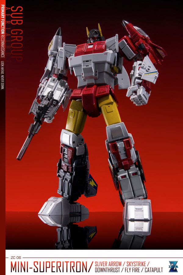玩具聯合國★ 現貨 ZETA Toys 小比例 大無畏 金屬色 ZC06 
