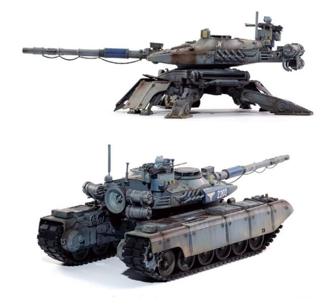 玩具聯合國 預購免訂金 BORDER 邊境模型 1/35 紅色警戒 BC-002 灰熊坦克 組裝模型 