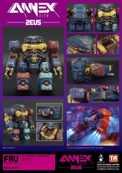 玩具聯合國★ 預購免訂金 TOYS ALLIANCE 酸雨戰爭 ANNEX 2179 FAV-H19 宙斯 