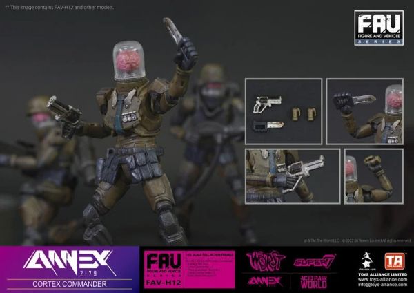 玩具聯合國★ 預購免訂金 ANNEX2179 FAV-H12 Cortex Commander 科泰斯將軍 1:18 