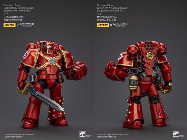 玩具聯合國★ 預購免訂金 Joytoy 暗源 千子 MKIV軍團 戰術小隊 裝備動力拳的軍士 佩戴軍旗的軍團士兵 戰鎚 