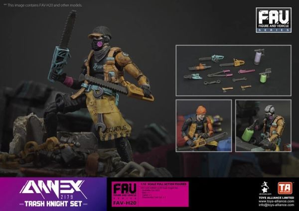 玩具聯合國★ 預購免訂金 TOYS ALLIANCE 酸雨戰爭 ANNEX 2179 FAV-H20 廢品騎士套裝 