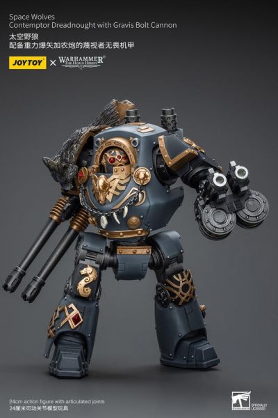 玩具聯合國★ 預購免訂金 暗源 Joy toy 太空野狼 無畏機甲 無畏 30K 戰鎚 40K 戰錘 星際戰士 3.75 