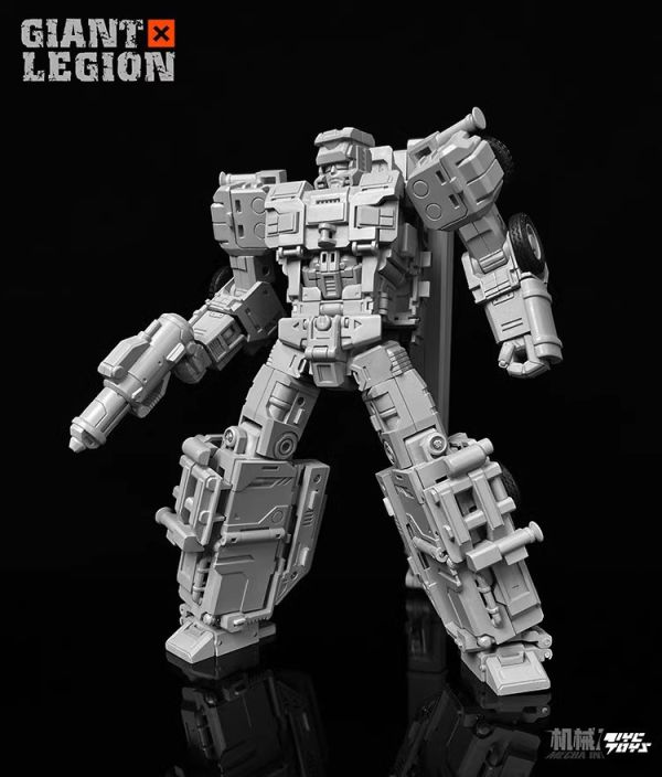 玩具聯合國 現貨 機械入侵 GIANT LEGION 巨型軍團 首發小隊 重型建造者 六合體 大力神 