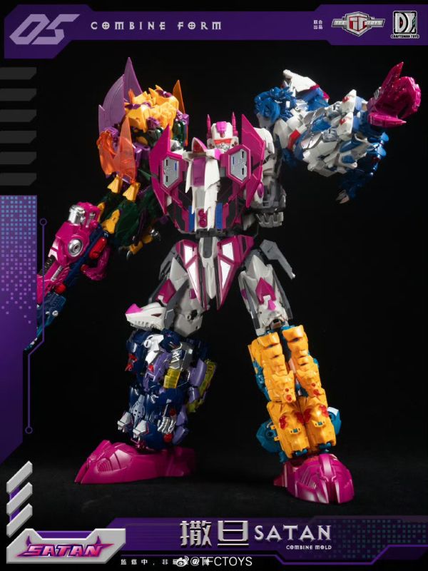 玩具聯合國 超前預購免訂金 TFC TOYS 惡魔五合體 求雨鬼 撒旦 Satan S-05 Jakiro 傑奇洛 