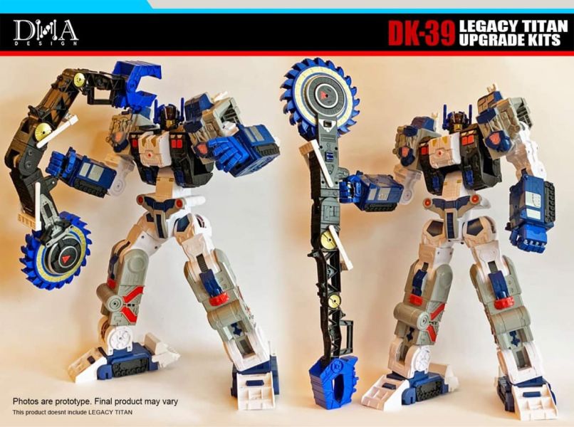 玩具聯合國★ 現貨 DNA Desgin DK-39 Metroplex 銀河之力 猛大帥 配件包 