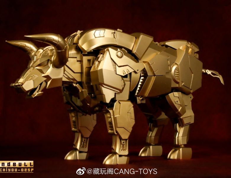 玩具聯合國★ 預購免訂金 藏玩閣 CANG-TOYS 蚩尤神 衝雲霄 黃金牛 金地牛 金野牛 