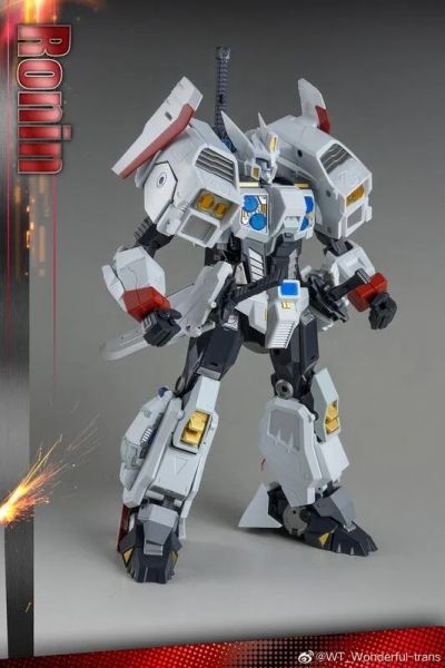 玩具聯合國 再版預購免訂金 Wonderful-Trans WT01 RONIN 白色浪人 飄移 
