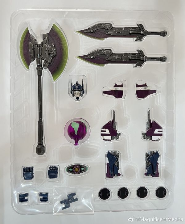 玩具聯合國★ 預購免訂金 Magnificent mecha MM01P 外傳 鏡像 紫色 柯博文 合金骨架 超級可動 
