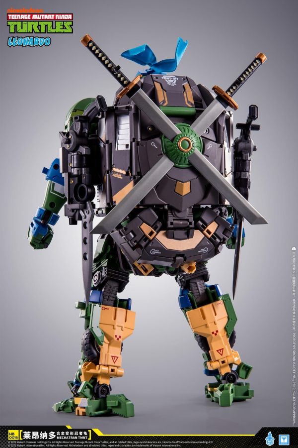 玩具聯合國★ 預購免訂金 響指動漫 合金 變形 忍者龜 Leonardo TMNT-01T 可動完成品 