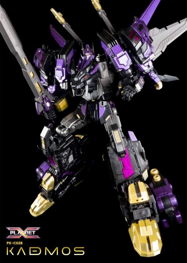 玩具聯合國★ 現貨 Planet X PX-C02B IDW 暗黑 星宇 史達 StarSaber 