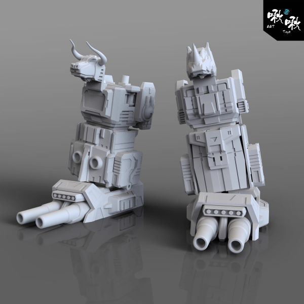 玩具聯合國 預購免訂金 QQT 啾啾工作室 QQT-02 犀牛 野牛 Predaking 衝雲霄 核心級 