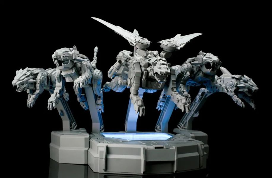 玩具聯合國★ 預購免訂金 2024 重燃 百獸王 五獅合體 brborn -01 合金完成品 可分離合體 
