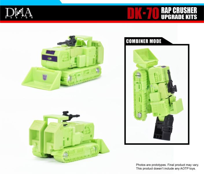 玩具聯合國 預購免訂金 變形金剛 DNA DK-70 86 大力神 碎骨魔 清道夫 配件包 