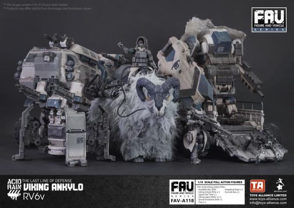玩具聯合國 現貨 酸雨戰爭 Acid Rain FAV-A118 維京甲龍 RV6v 