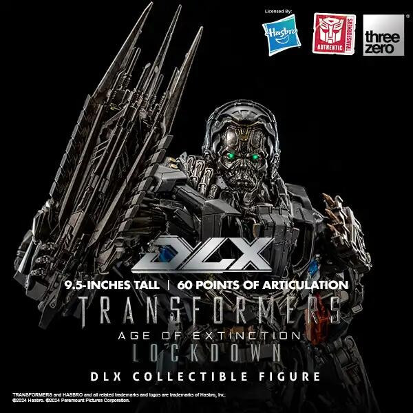 玩具聯合國 預購免訂金 threezero DLX 變形金剛4 地獄獵人 禁閉 Lockdown 