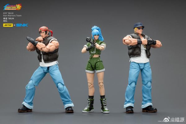 玩具聯合國 預購免訂金 joytoy X SNK 暗源 格鬥天王 KOF98 1/18 克拉克 拉爾夫 莉安娜 三款 