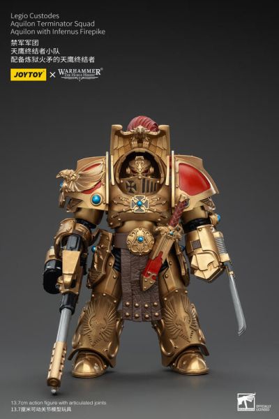 玩具聯合國★ 預購免訂金 暗源 Joytoy 禁軍 天鷹終結者小隊 配備煉獄火矛的天鷹終結者 1/18 戰鎚 40K 