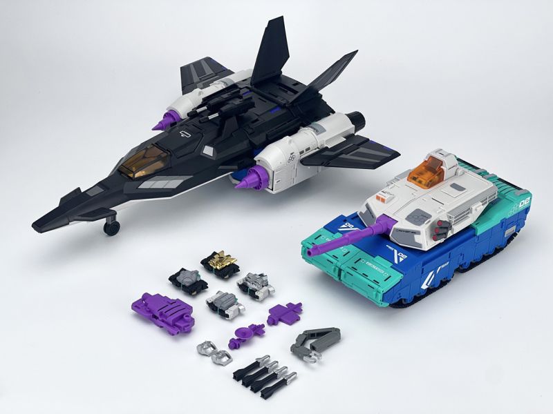 玩具聯合國 再版預購免訂金 FANS HOBBY MB-08A DOUBLE EVIL 霸王 破壞大帝 可三變 