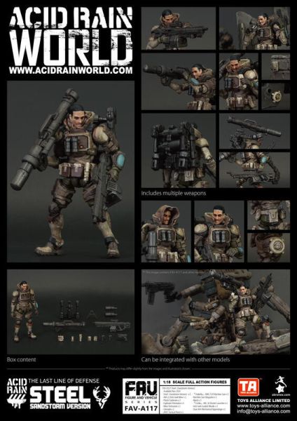 玩具聯合國★ 現貨 酸雨戰爭 Acid Rain FAV-A117 司帝爾（沙暴版） 