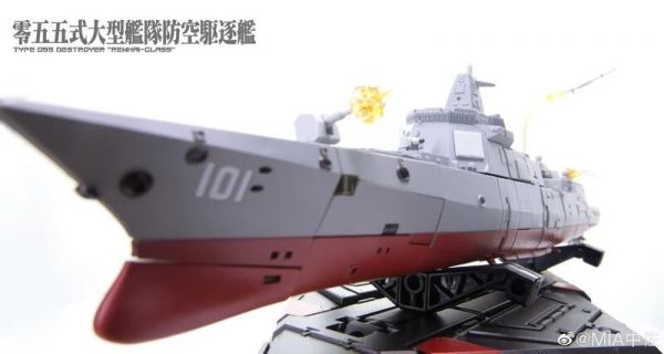 玩具聯合國★ 現貨 易玩天開 TOYSEASY JS-01 刑天 055 導彈驅逐艦 