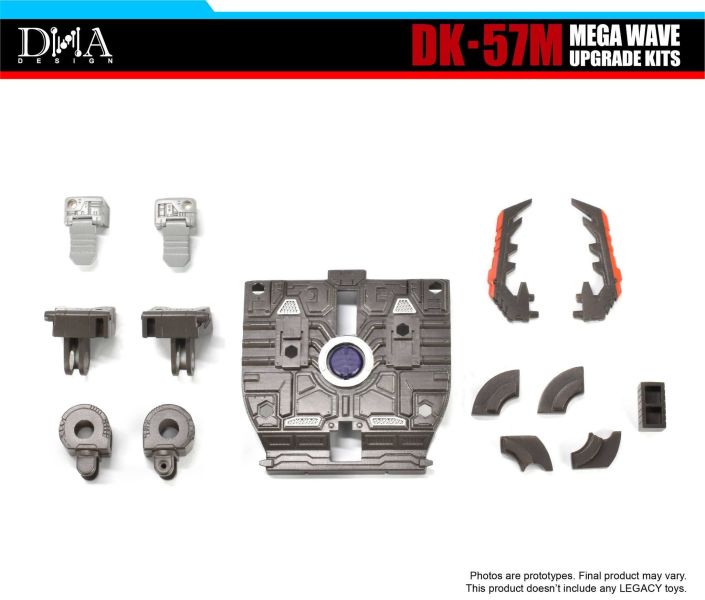 玩具聯合國 預購免訂金 DNA Design DK57M 潮汐波 艦隊 密卡登 升級配件包 