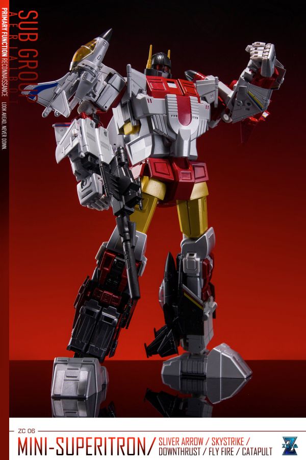 玩具聯合國★ 現貨 ZETA Toys 小比例 大無畏 金屬色 ZC06 
