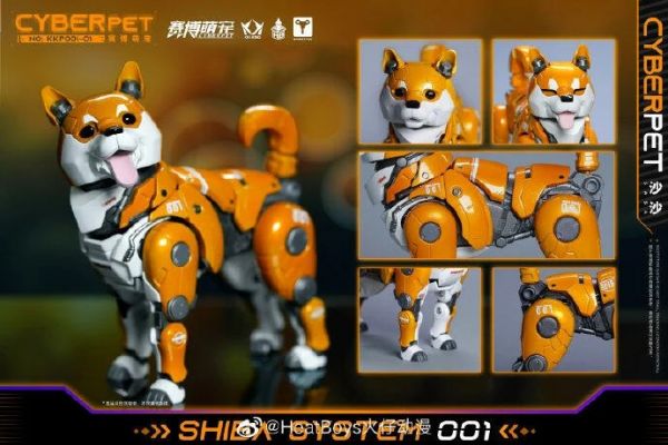 玩具聯合國★ 預購免訂金 火仔動漫 賽博萌寵系列 KKP001-01 機甲柴犬 沙沙 