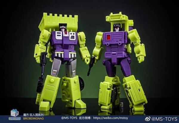 玩具聯合國★ 補貨 魔方 變形金剛 MS-B37A & MS-38A 鏟車大師 攪拌車大師 精塗版 