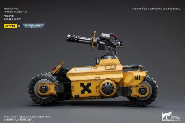 玩具聯合國★ 預購免訂金 暗源 Joytoy 帝國之拳 入侵者 全地形車 ATV 戰鎚 40K 3.75 1/18 