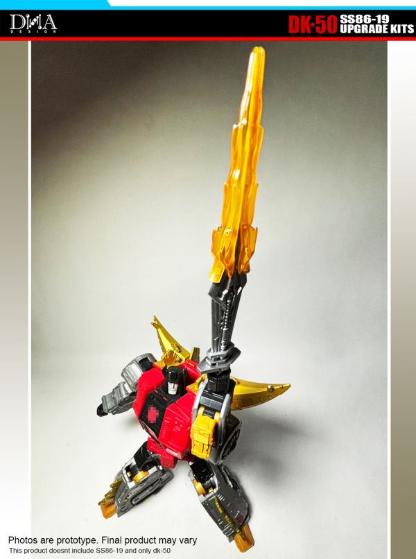 玩具聯合國★ 預購免訂金 DNA DK50 變形金剛 SS-86 L級 恐龍金剛 劍龍 嚎叫 配件包 