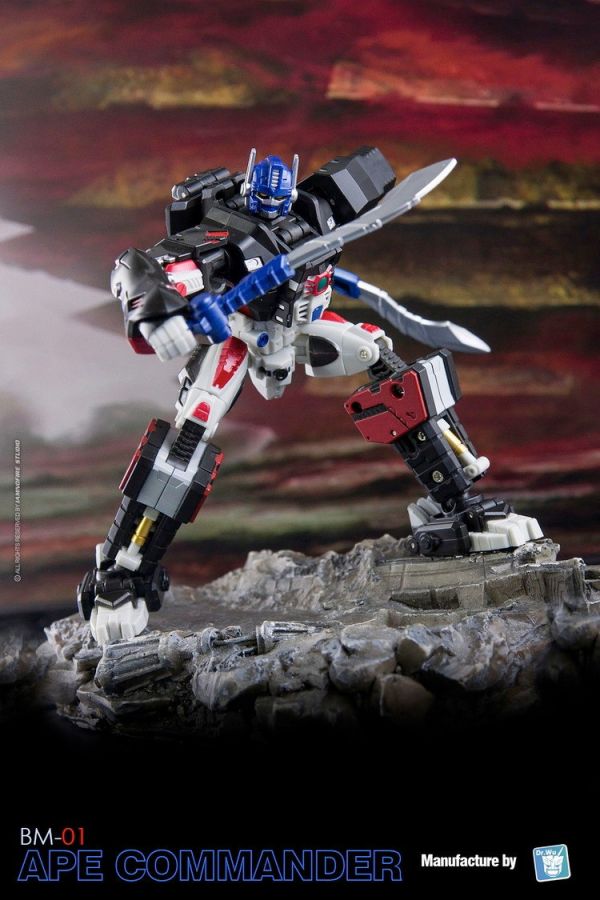 玩具聯合國★ 預購免訂金 吳醫生 DW BM-01 機械師 猿帥 猩猩隊長 