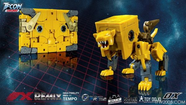 玩具聯合國★ 現貨 Ocular Max OX RMX-11EX 磁帶獅子 TEMPO 