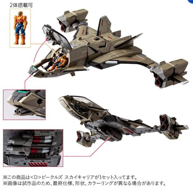 玩具聯合國 預購免訂金 TAKARATOMY 戴亞克隆 DIACLONE D-08 <D> 載具 天空航母 