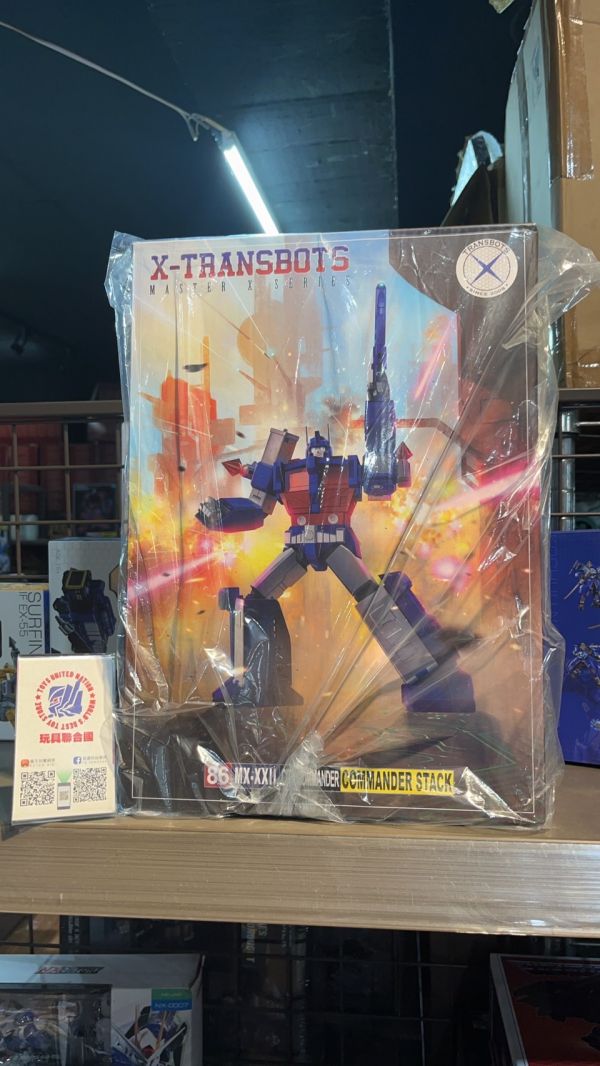 玩具聯合國★ 現貨 X-Transbots X社 MX-22 馬格斯 通天曉 通老二 通二哥 一體變形 