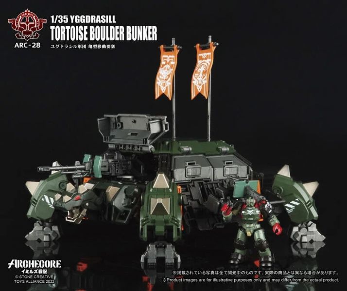 玩具聯合國★ 現貨 ARCHECORE 幻古戰記 ARC-28 世界之樹軍團 龜式機動堡壘 ARC28 