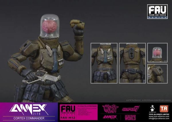 玩具聯合國★ 預購免訂金 ANNEX2179 FAV-H12 Cortex Commander 科泰斯將軍 1:18 