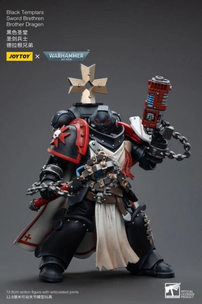 玩具聯合國★ 預購免訂金 暗源 Joy toy 黑色聖堂 聖劍兵士 德拉根兄弟 B 戰錘 戰槌 40K 3.75 
