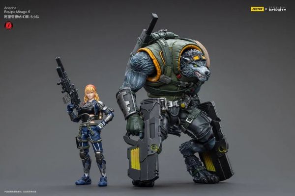 玩具聯合國★ 預購免訂金 暗源 joytoy 無限戰爭 阿里亞德納 幻影-5小隊 狼人 3.75 1/18 