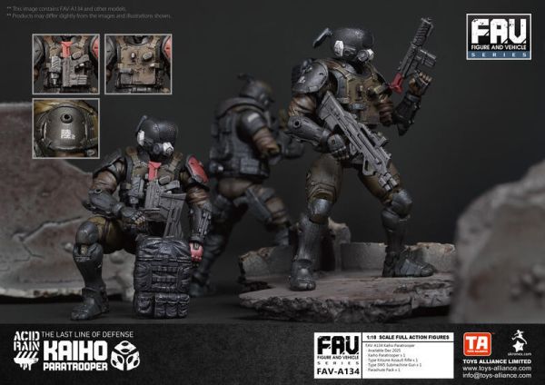 玩具聯合國 預購免訂金 TOYS ALLIANCE 酸雨戰爭 Acid Rain FAV-A134 海堡傘兵 