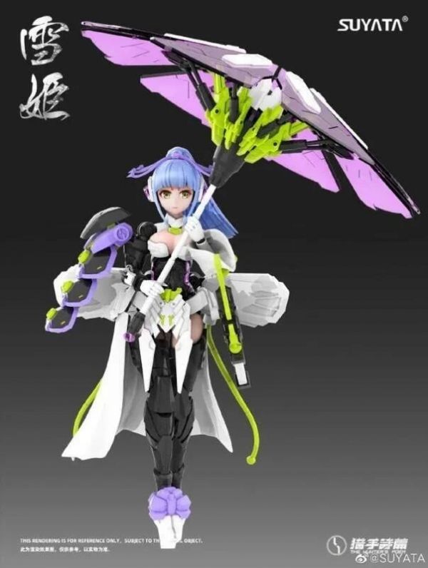 玩具聯合國★ 預購免訂金 SUYATA 塑雅塔 獵手詩篇 第五彈 1/12 機娘 HP-005 雪姬 組裝模型 