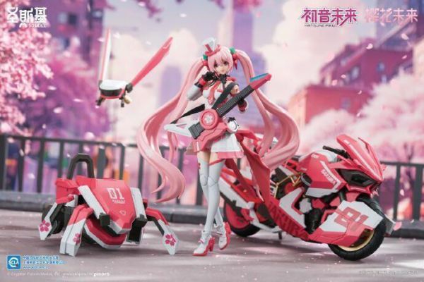 玩具聯合國★ 預購免訂金 聖斯基 組裝模型 初音未來 櫻初音 櫻花未來 粉色音爆 櫻速快遞 含初回特典 