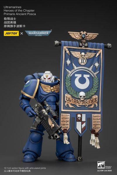 玩具聯合國 預購免訂金 暗源 Joy toy 極限戰士 老兵軍士卡斯特 原鑄副官伊拉斯塔斯 旗手波斯卡 戰鎚 40K 